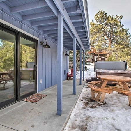 Luxe Updated Home With Grill And Hot Tub 4 Mi To Rmnp Estes Park Exterior photo